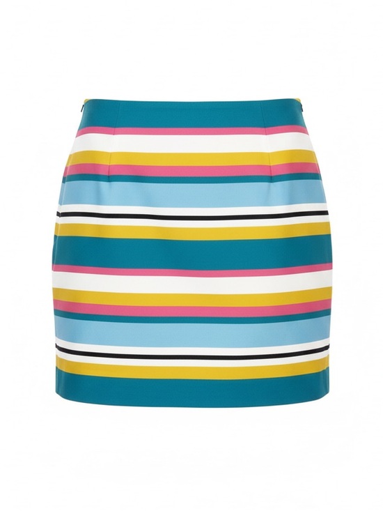 LOFT Dresses & Skirts - Ann Taylor Loft Striped Knee Length Skirt Lined Size 12